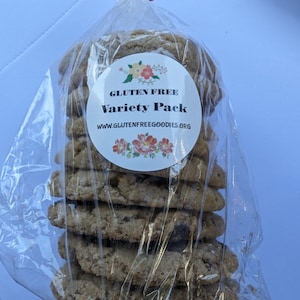Gluten Free Mini-Deluxe Variety Pack of Cookies-9 pack
