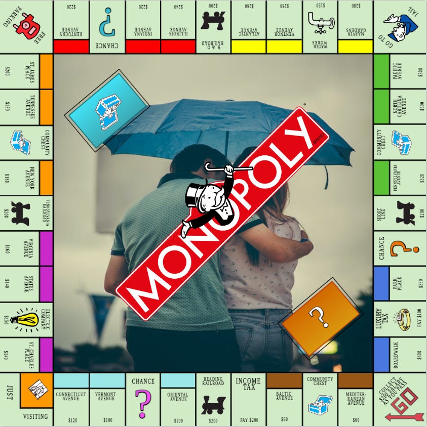Custom Monopoly Templates _ How To Make Your Own Monopoly Game – SNONGX