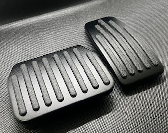 Aluminum Pedal Black Cover Non-Slip Performance Style Pads for Tesla Model 3 Y