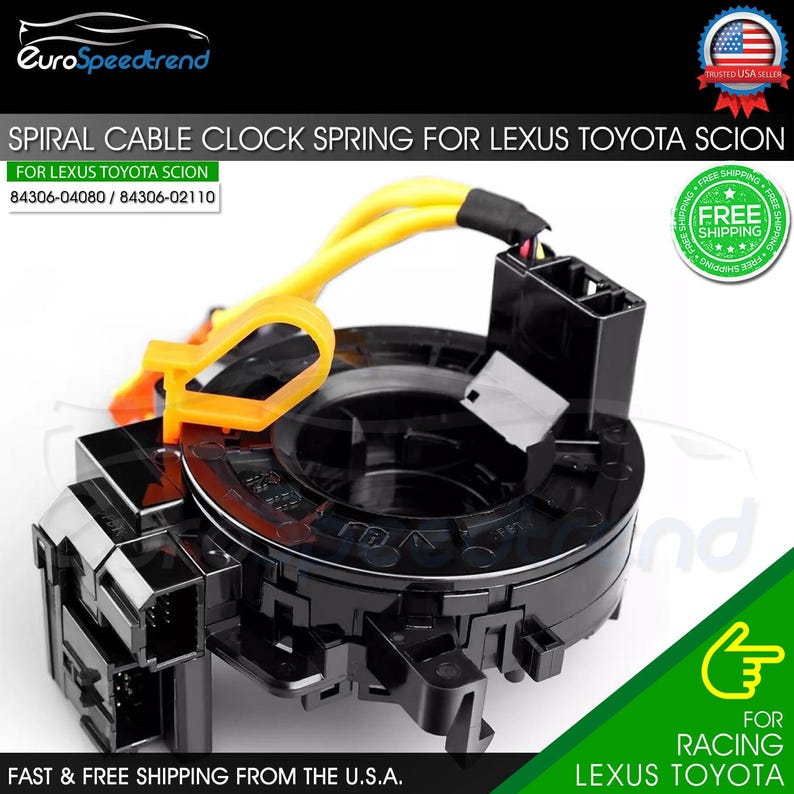 Clock Spring Fit Toyota Tundra Sequoia 08-12 Matrix 09-13 Scion TC ...