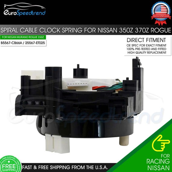 Spiral Cable Clock Spring For Nissan Versa Murano Rogue - Foto 7