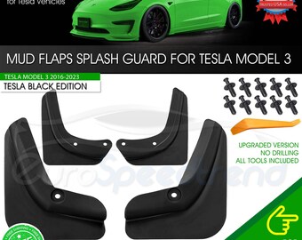 Splash Guard for Tesla Model 3: Shield Your Car from Winter Elements in Style!