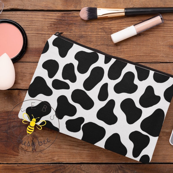 Cow Print Pencil Case Etsy cow-print-pencil-case-etsy