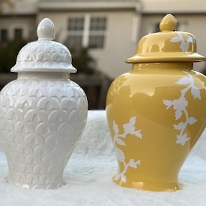 Ceramic Orisha Tinaja: Decorative Ginger Jar
