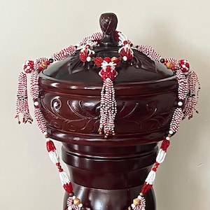 Batea y Pilon Para Chango / Wooden Batea and Stand (Pilon) for Shango