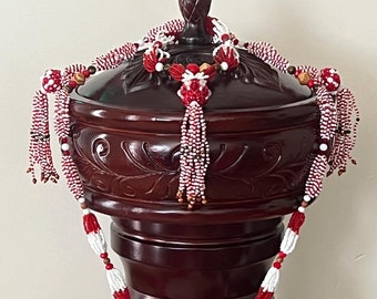 Batea y Pilon Para Chango / Wooden Batea and Stand (Pilon) for Shango