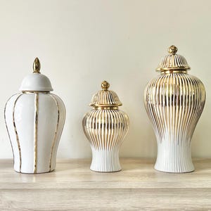 Ceramic Tinaja Ginger Jar for Orishas Oshun