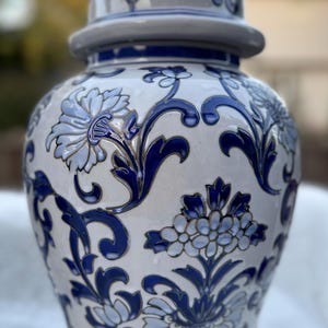 Ceramic Tinaja Ginger Jar for Yemaya/Olokun