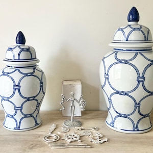 Ceramic Tinajas for Olokun/Yemaya - Orisha Ginger Jars