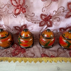 Small Handcrafted Wooden Bateas
