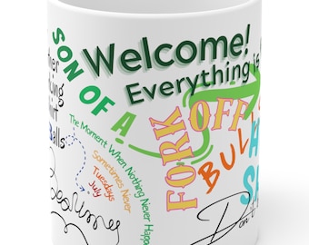 The Good Place - Swear Quotes Mug