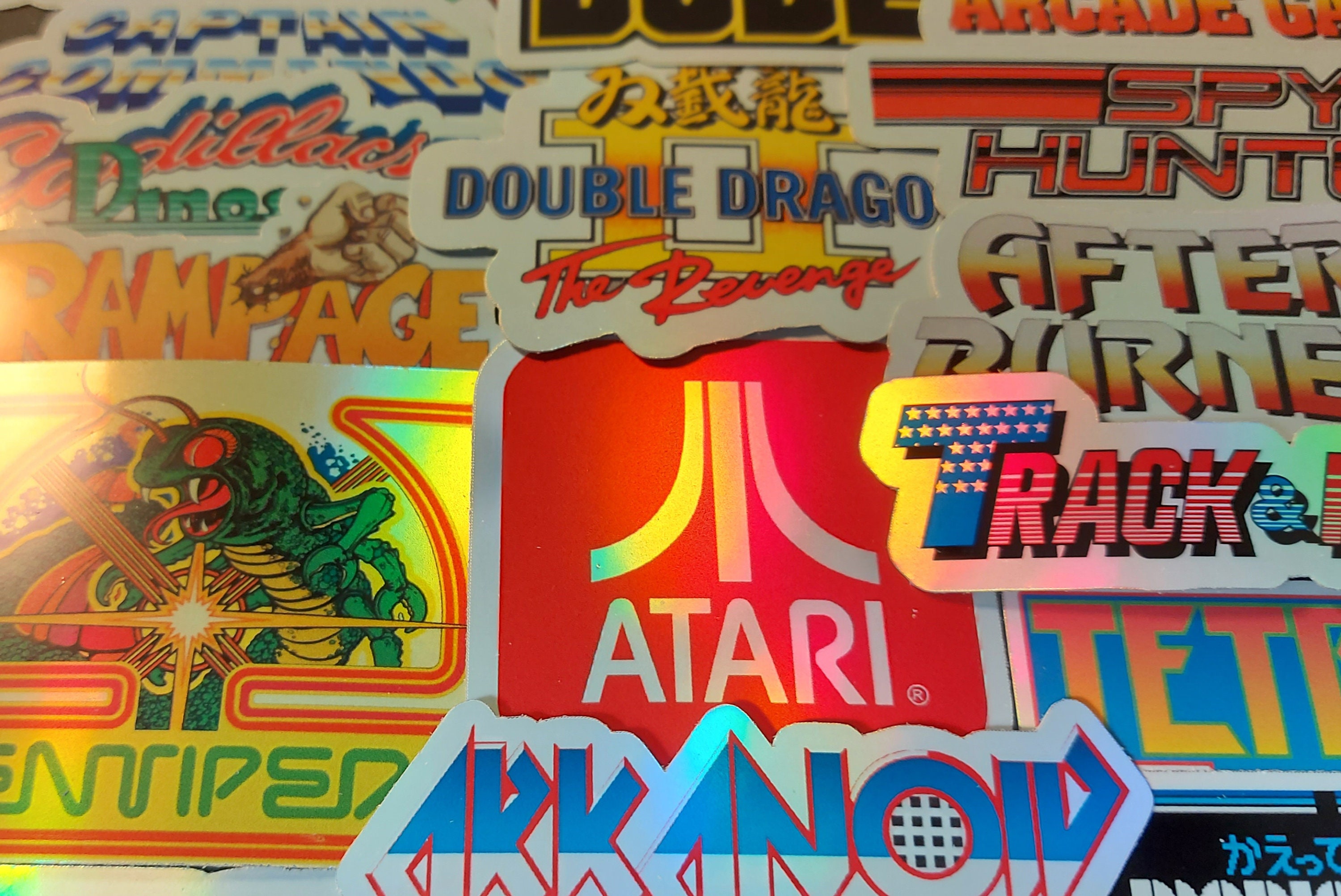 42,746 Retro Gaming Stickers Images, Stock Photos, 3D objects