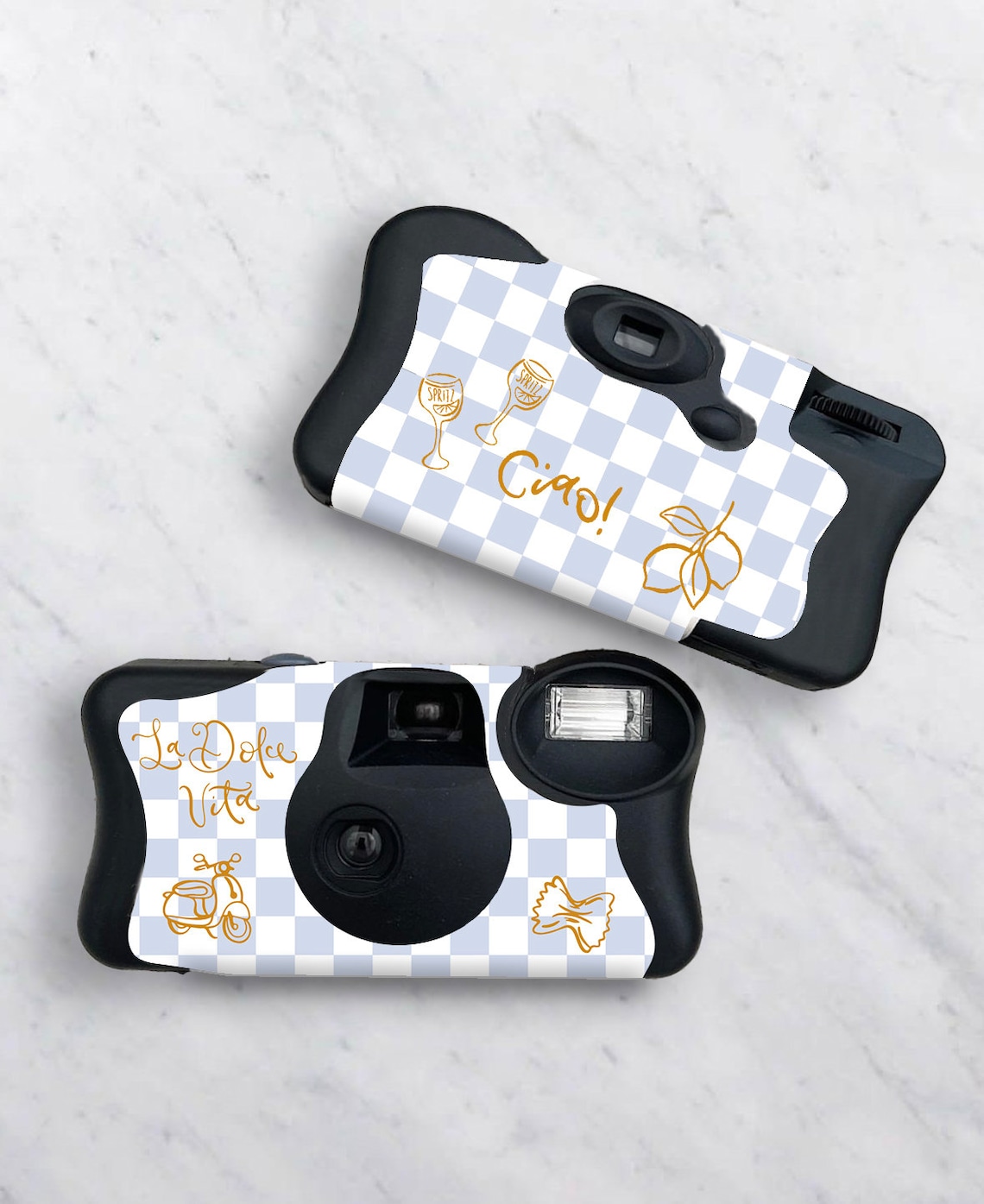 Disposable Camera Wrap Template Printable Sticker Template for ...