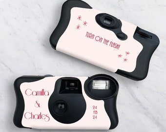 使い捨てカメララップテンプレート | 使い捨てカメラカバー用印刷可能なステッカーテンプレート | CAMI デザイン