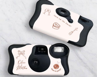 Disposable Camera Wrap Template | Printable Sticker Template for Disposable Camera Cover | LIV Design