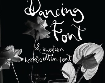 Handwritten Font | Curly Font | Modern Calligraphy | Dancing Font
