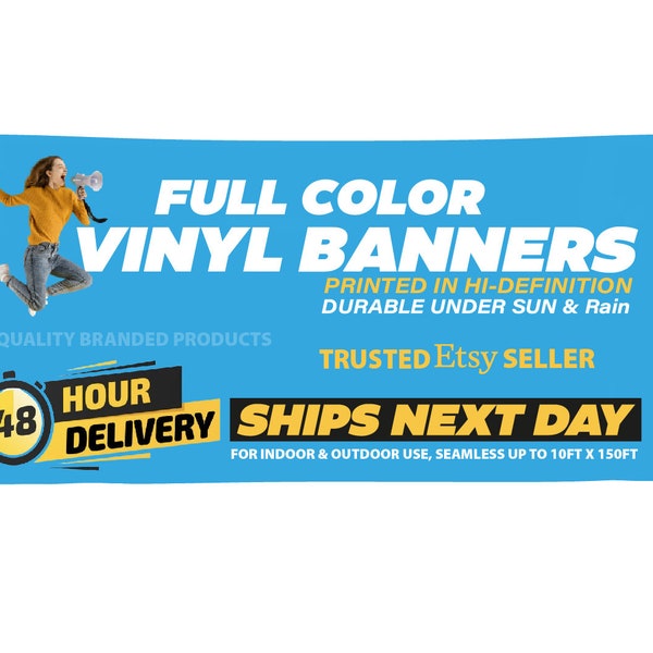 Custom Banner Etsy