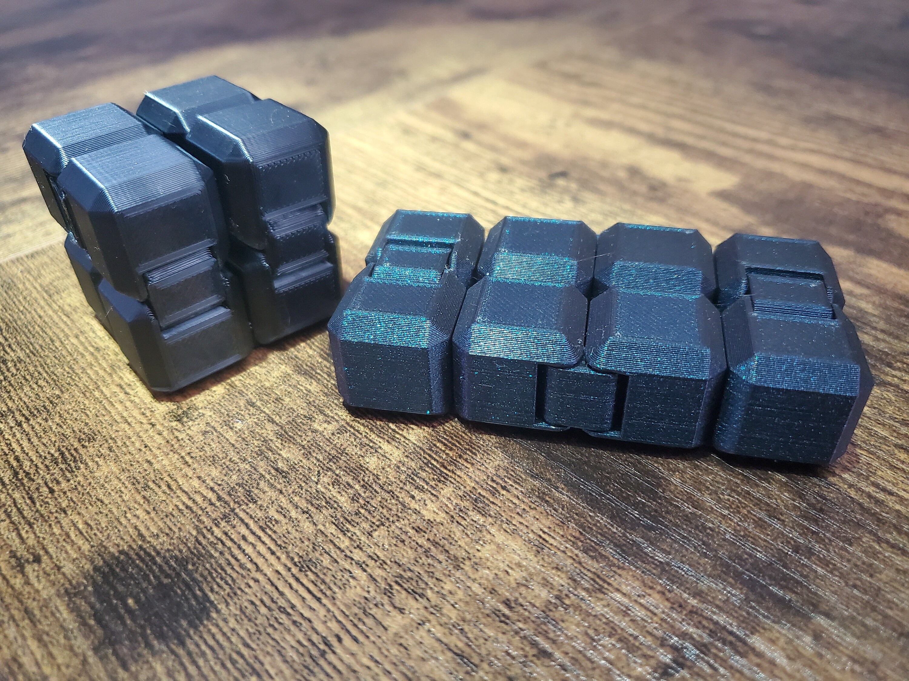 3D Printed Infinity Fidget Cube - Etsy