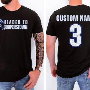 Cooperstown Baseball, Tournament Baseball, Travel Ball Squad, Baseball Mom Shirt, Baseball Dad Tshirt, Personalized Cooperstown, American