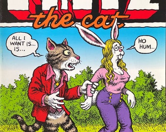 The Life and Death of Fritz the Cat. Robert Crumb graphic novel.