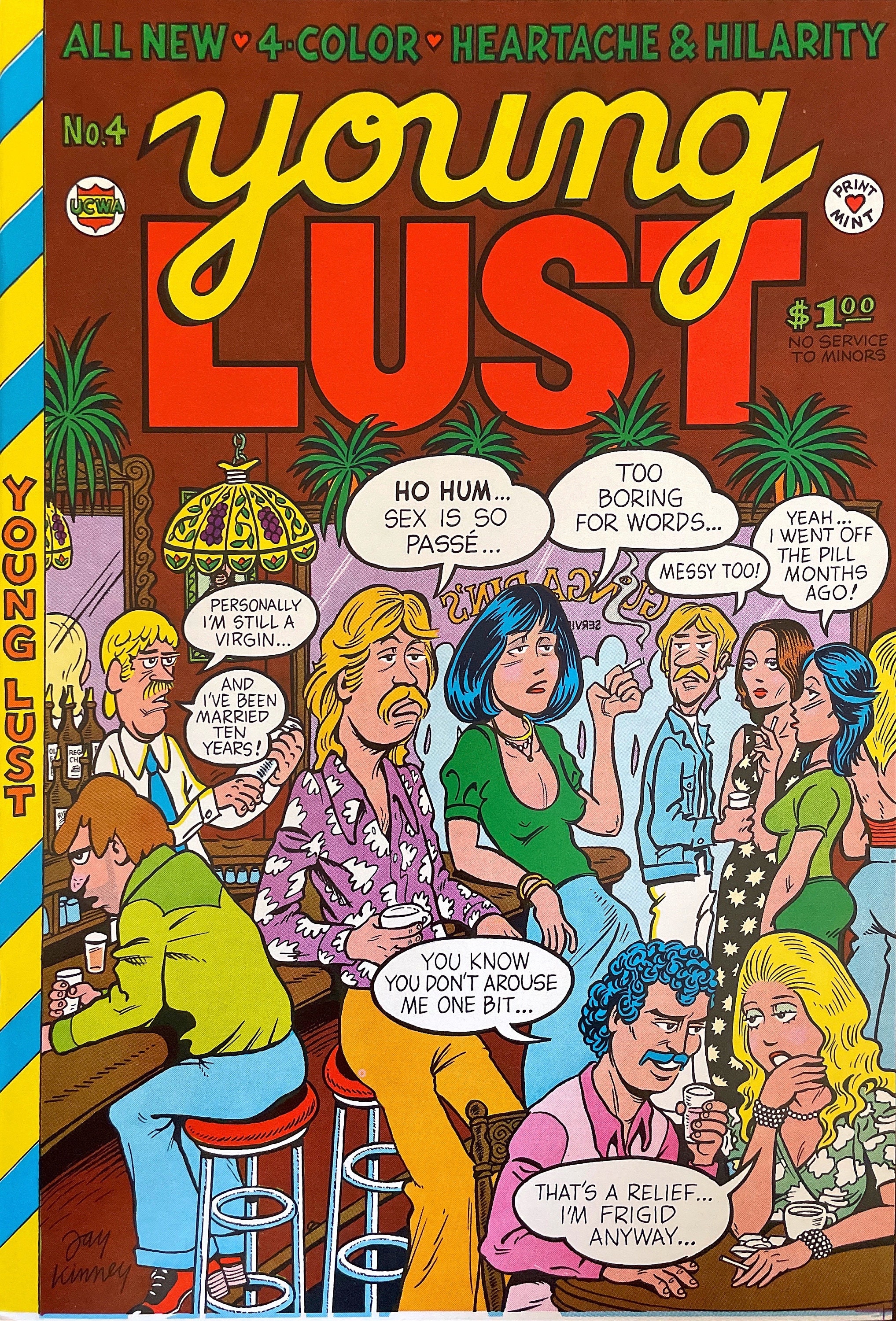 Young Lust #4 - first printing - near mint +