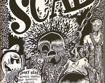 Scab #3, rare indy comic by Fleener, Worden, Tompkins. One of 666.