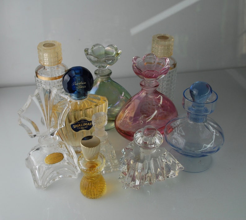 Vintage Perfume Bottles Etsy