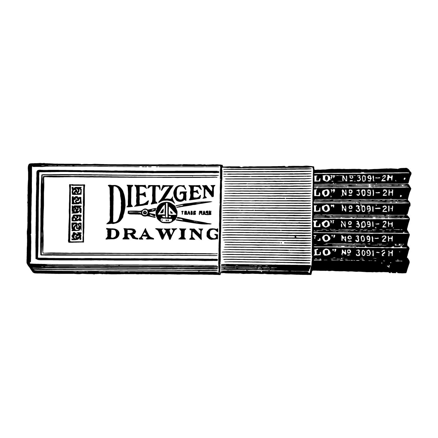 Dietzgen Pencil - Etsy