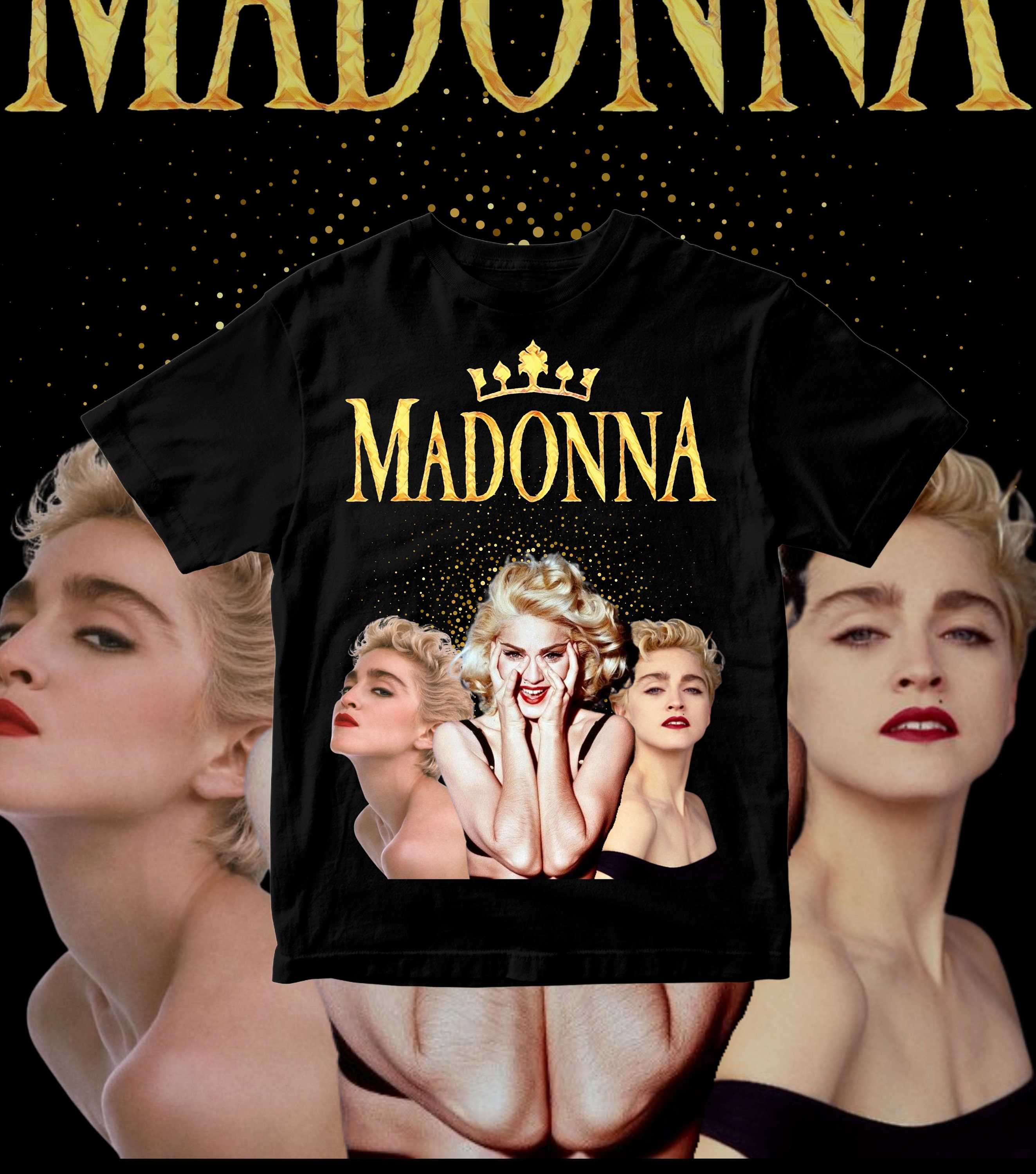 Vintage Madonna T-Shirt sold by Daisy | SKU 181334 | Printerval Canada