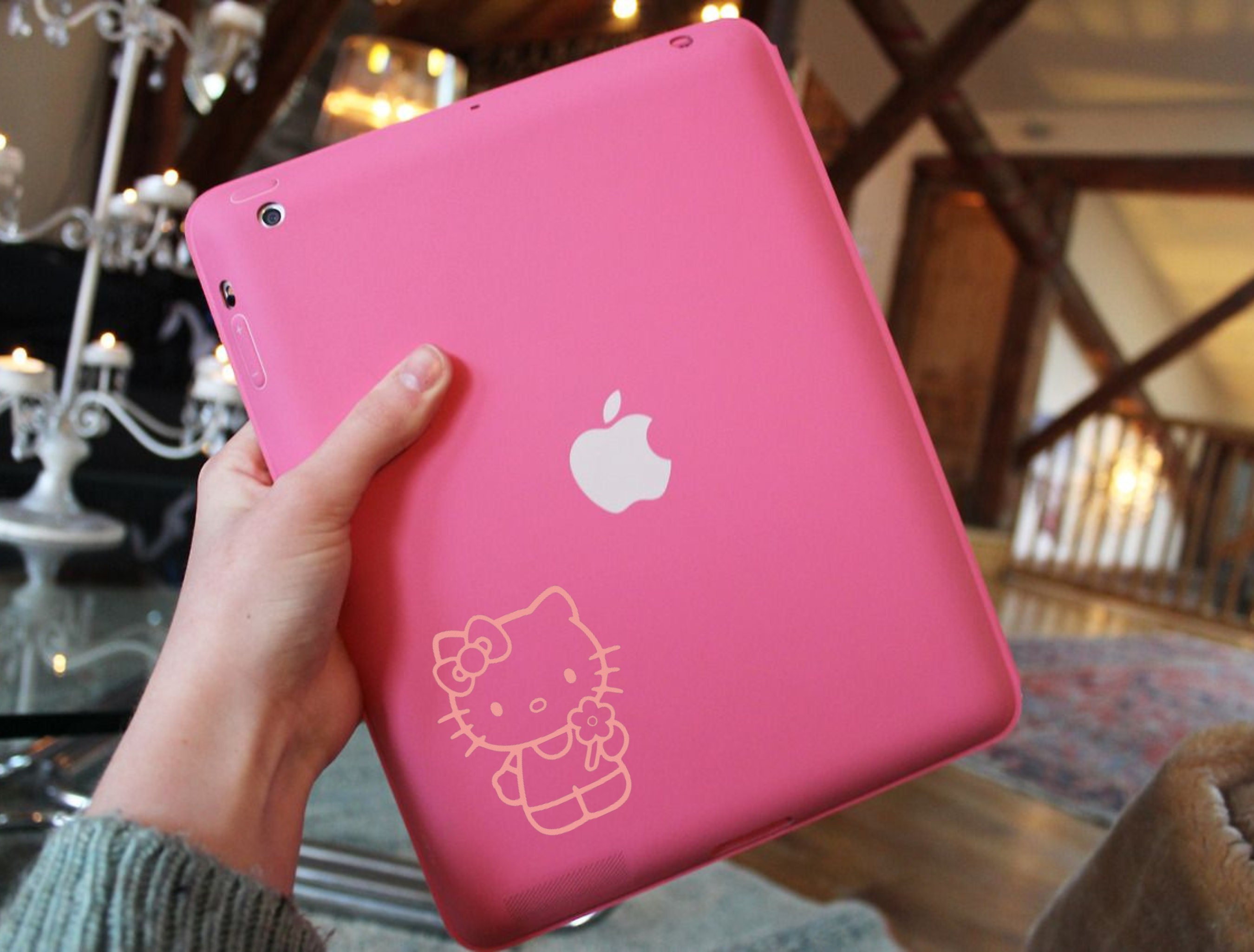 Hello Kitty Daisy Flower Cute Decal Car Decal Laptop Decal - Etsy