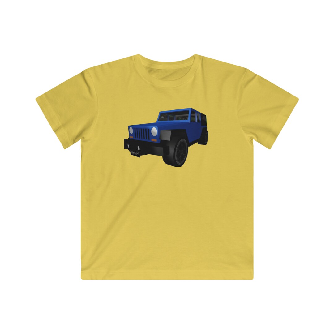 Roblox Jeep by Chloeleyley7 Kids Fine Jersey Tee Etsy