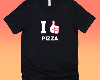 I Love Pizza Shirt I Heart Pizza T-shirt Pizza Is Life Pizza Lover Tee Smile Face Shirt Happy Face Shirt Women Shirt for Men