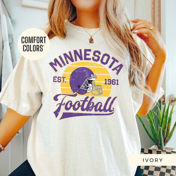 Minnesota Football Skyline | Mn Vintage Viking Retro Gift T-Shirt Minnesota Football Skyline | Mn Vintage Viking Retro Gift T-Shirt