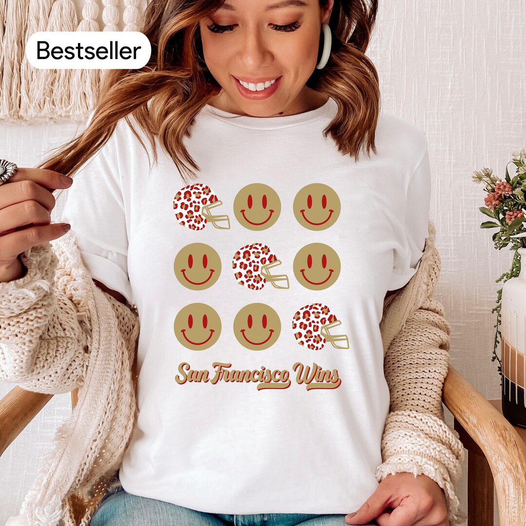 San Francisco 49ers Shirt for Women 49ers Shirt Women 49ers Game Day ...