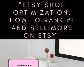 Optymalizacja sklepu Etsy: Jak osiągnąć pozycję nr 1 i sprzedawać więcej na Etsy