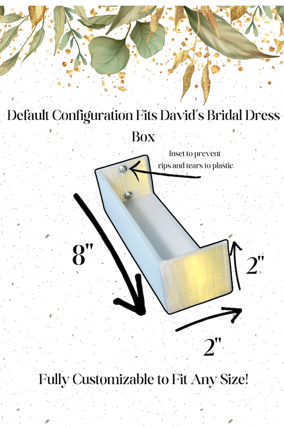David's bridal boxed dress best sale