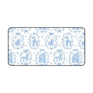 Disney Mickey Minnie Desk Mat, Neoprene Mouse Pad for Computer, Cute Gaming Accessories image 2