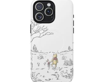 Funda para teléfono de Winnie the Pooh / Funda para iPhone Samsung con diseño de Winnie the Pooh