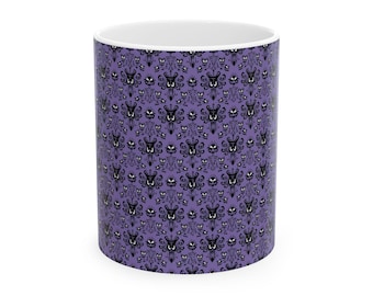 Spooky Ceramic Mug: Halloween Coffee Cup, Witchy Decor