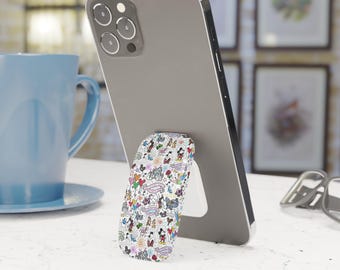 Uchwyt na telefon z Myszką Miki, uroczy dodatek do telefonu, podstawka pod telefon Disney Pop Socket, prezenty dla miłośników Disneya, uchwyt na telefon Disney, gadżety technologiczne