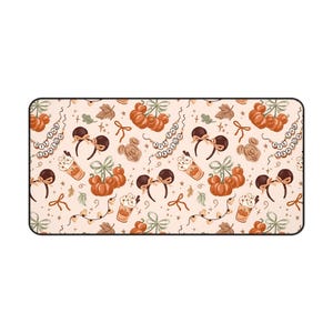 Disney Mickey Fall Neoprene Desk Mat, Mouse Pad, Computer Mat, Kitchen Decor image 2