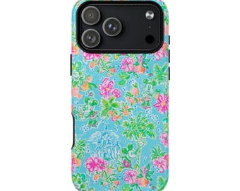 Disney MagSafe Tough Cases, Mickey Minnie Mouse iPhone Hardshell Phone Case, Colorful Pattern