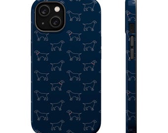 Hundeliebhaber Magnetische Handyhülle | Stilvolle Haustier Telefon-Abdeckung, Geschenk für Haustier-Besitzer, niedlicher Hundeentwurf, Tierliebhaber Zubehör, Telefon-Schutz