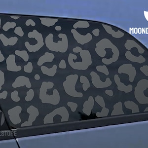 Fits 2009-2020 Dodge Journey Quarter Window Leopard Cheetah Print Decal Sticker