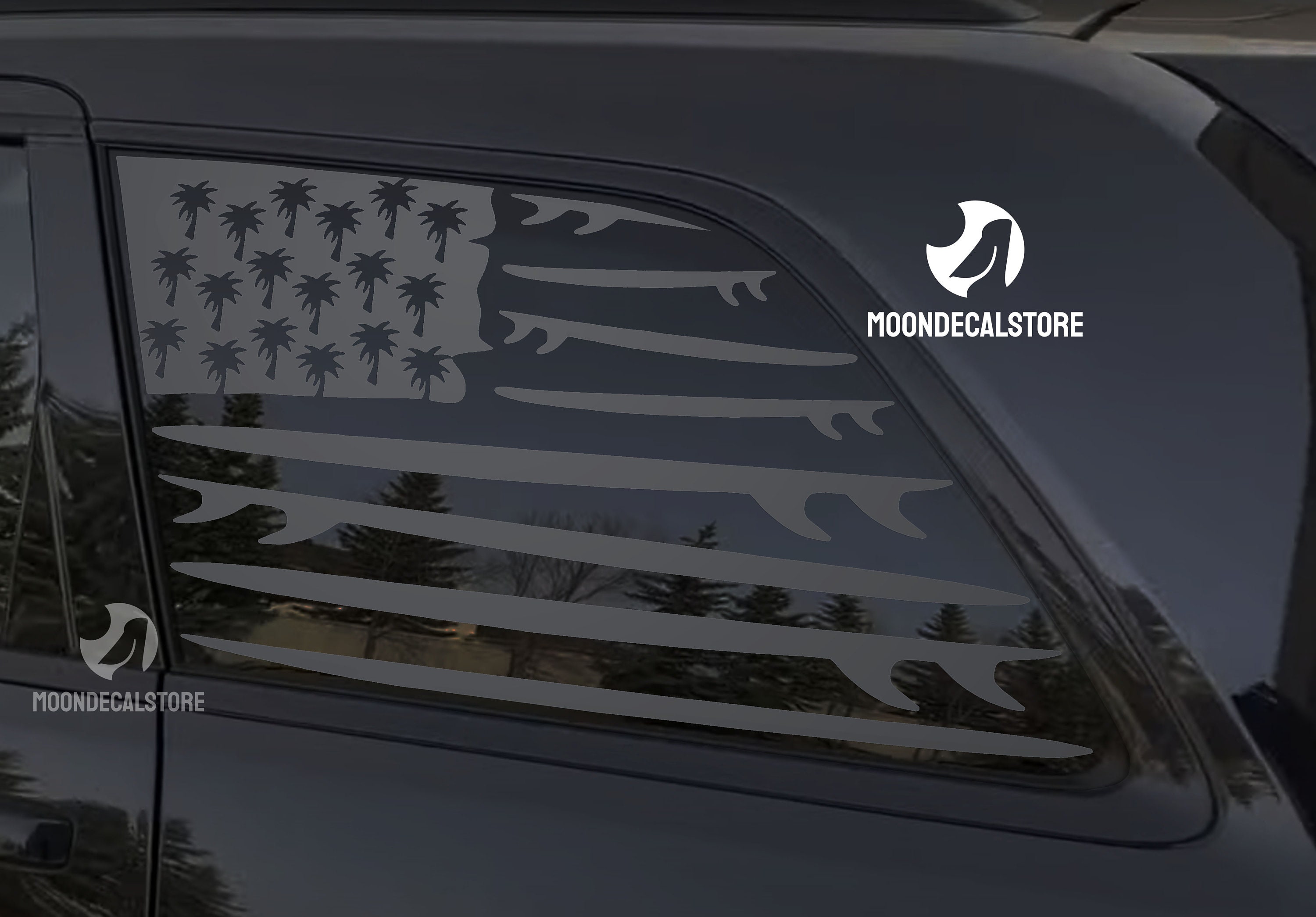 Usa Surfboard Flag - Etsy