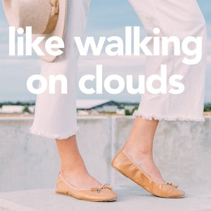 Talaria Flats Caramel Premium Foldable Ballet Flats,Wedding Ballet Flats,Ballet Flats for Work,Foldable Flats for Travel,Cinderollies,Flats