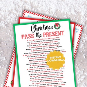 Fun Christmas Games | Pass the Present Christmas Game | Christmas Poem Game | Pass the Prize | Left-Right Christmas Game | Pass the Gift