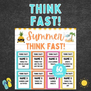 Ultimate Summer Games BUNDLE | Printable Summer Party Games | Summer Games | Summer Friendly Feud | Family Summer Game | Summer Office Games image 4