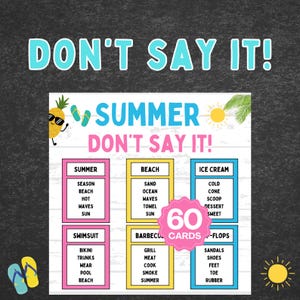 Ultimate Summer Games BUNDLE | Printable Summer Party Games | Summer Games | Summer Friendly Feud | Family Summer Game | Summer Office Games image 5