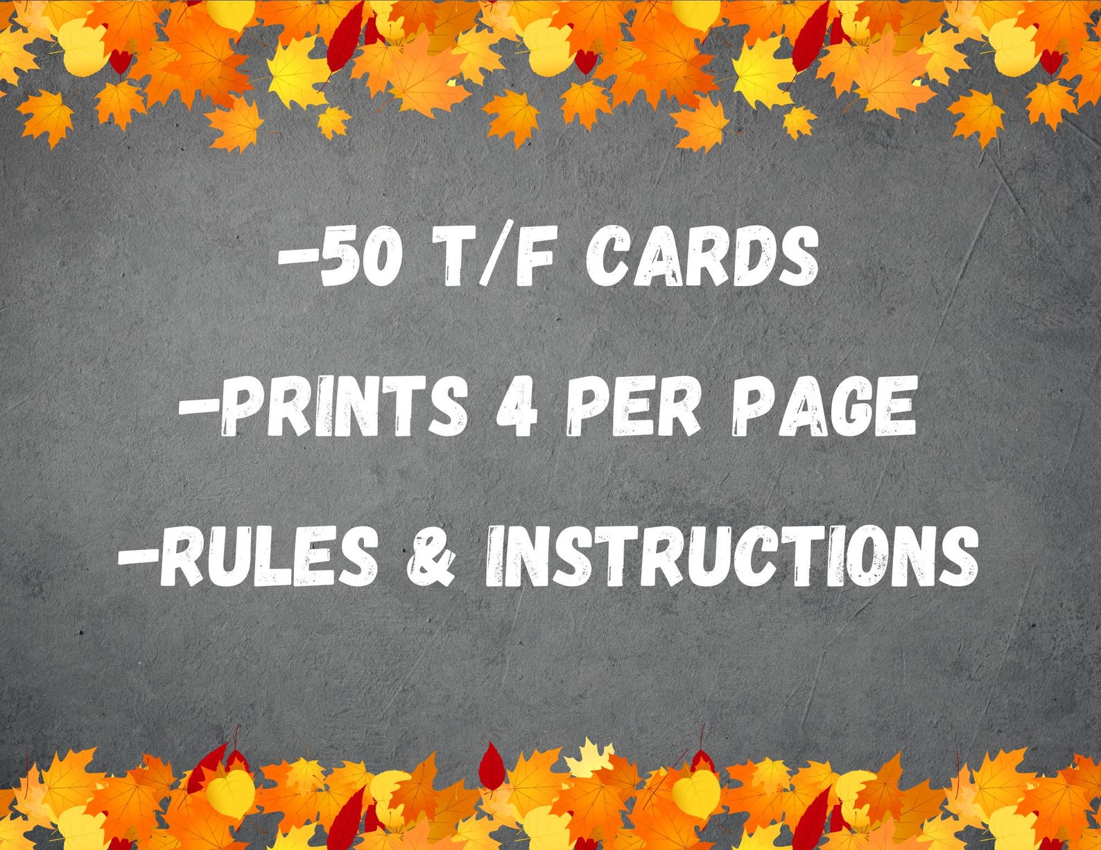 Fall Trivia | Fall Season Trivia Game | Fall Party Games | Seasons ...